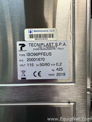 Lot of 2 Techniplast ISO96PFEUS and 2 ISO36PFEUS IsoCage Cage Controllers