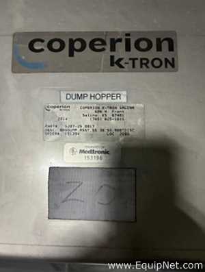Coperion K-Tron 5207-25.0017 Stainless Steel Dump Hopper