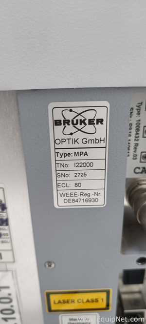 Bruker Optik MPA FT-IR Multi Purpose Analyzer