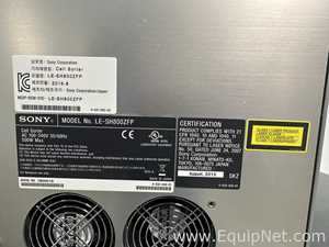 Sony LE-SH800ZFP Cell Sorter With Fludics Cart Jun-Air 85R-4P And SAFE System Smoke Evacuator