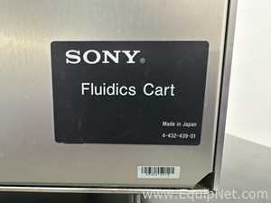 Sony LE-SH800ZFP Cell Sorter With Fludics Cart Jun-Air 85R-4P And SAFE System Smoke Evacuator