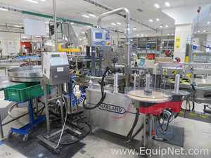 Harland Labelling Machine With Intron EBS-6000 Industrial Inkjet Printer - Line Rationator 26