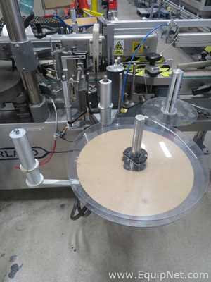Harland Labelling Machine With Intron EBS-6000 Industrial Inkjet Printer - Line Rationator 26