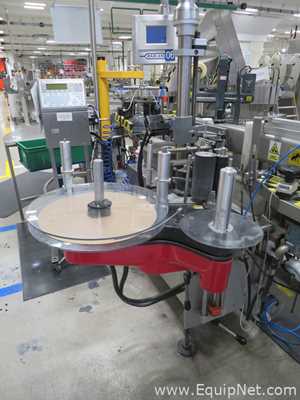 Harland Labelling Machine With Intron EBS-6000 Industrial Inkjet Printer - Line Rationator 26