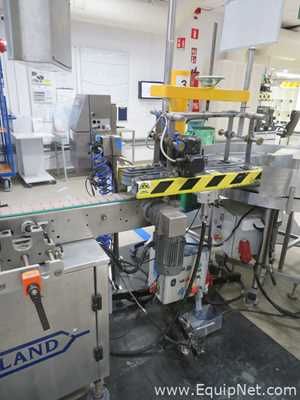 Harland Labelling Machine With Intron EBS-6000 Industrial Inkjet Printer - Line Rationator 26
