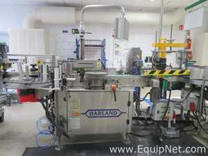 Harland Labelling Machine With Intron EBS-6000 Industrial Inkjet Printer - Line Rationator 26