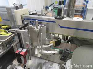 Harland Labelling Machine With Intron EBS-6000 Industrial Inkjet Printer - Line Rationator 26