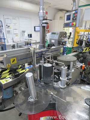 Harland Labelling Machine With Intron EBS-6000 Industrial Inkjet Printer - Line Rationator 26