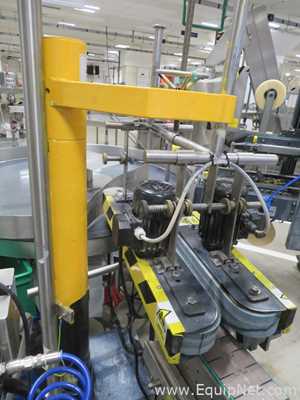 Harland Labelling Machine With Intron EBS-6000 Industrial Inkjet Printer - Line Rationator 26