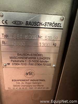 Bausch and Strobel SET 6006 Syringe Dispenser