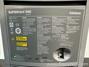 Analizador Siemens RapidPoint 500