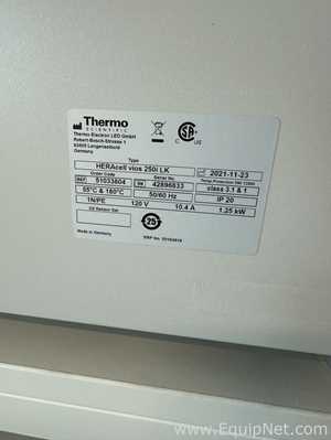Thermo Scientific HeraCell vios 250i LK CO2 Double Stack Incubators