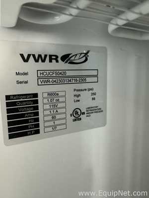 Unidade de Refrigeração VWR HCUCFS-0420