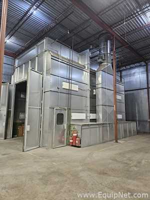 Cabina de Pintado con Atomizador Rohner Semi down draft booth