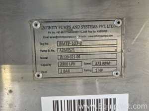 Lote de 6 Bomba de Secado y Medición Infinity Pumps and Systems Pvt. Ltd. ZL120-021-048