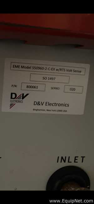 Equipo de verificación o medición electrónica D EME 550960-2-C-EX