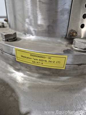 Achintyo Stainless Steel 316L 2000 Liters Medication Tank