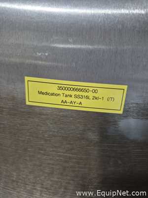 Achintyo Stainless Steel 316L 2000 Liters Medication Tank