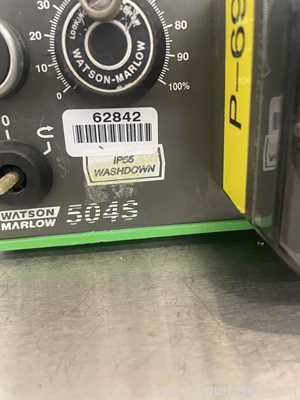 lote de  2 Bomba peristáltica Watson Marlow 504UMK2