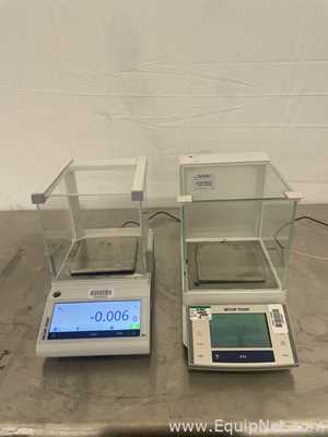 Lote de 2 Báscula Mettler Toledo MS603TS/00