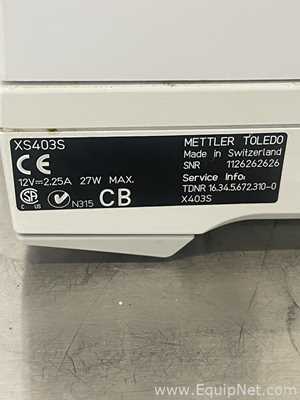 Lot of 2 Mettler Toledo Balances