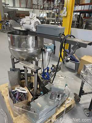 Recipiente de Mistura aço inox Groen N-30.  30 Galão