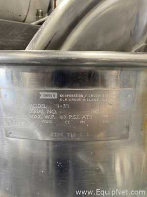 Recipiente de Mistura aço inox Groen N-30.  30 Galão