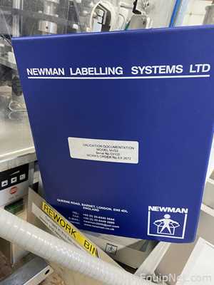 Etiquetadora Newman Labeling Machines LTD. NVS2. nuevo