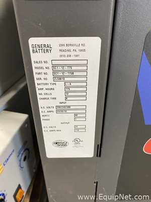 Cargador de Batería General Battery SC1-12-775