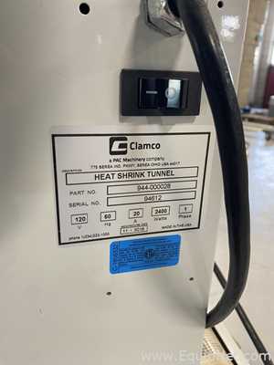 Túnel de Calor Clamco Heat Shrink Tunnel