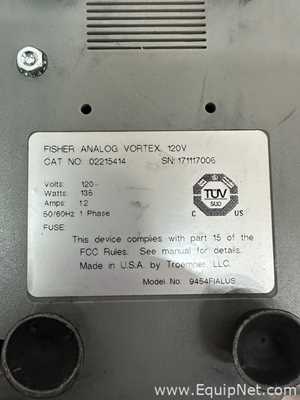 Fisherbrand 9454FIALUS Analog Vortex Lab Mixer