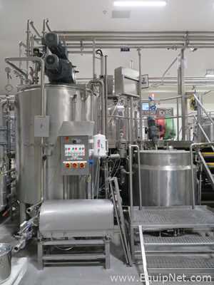Recipiente Mezclador Acero inoxidable Schwarz Dornstetten .  800 Litros