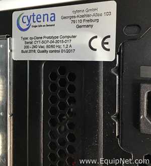 Cytena Cy-Clone Prototype Single Cell On Demand Dispenser With Cy-Clone Prototype Computer