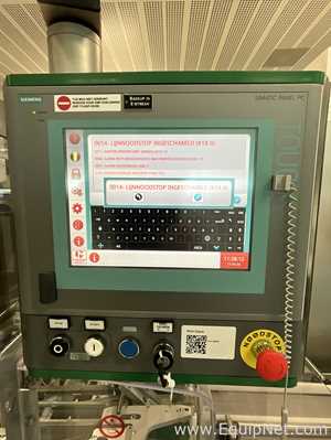 Marchesini Group Neri BLA420 Carton Vignet Labeller with Antares Vision VM1300 142 - Eye Drop Line 1