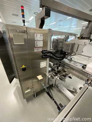 Marchesini Group Neri BLA420 Carton Vignet Labeller with Antares Vision VM1300 142 - Eye Drop Line 1