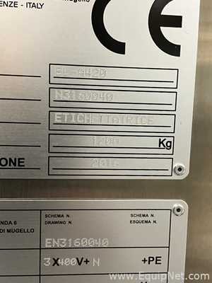 Marchesini Group Neri BLA420 Carton Vignet Labeller with Antares Vision VM1300 142 - Eye Drop Line 1
