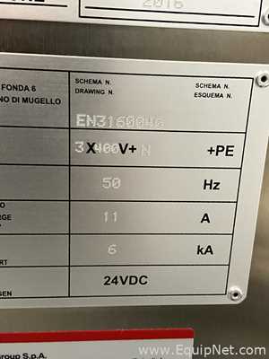Marchesini Group Neri BLA420 Carton Vignet Labeller with Antares Vision VM1300 142 - Eye Drop Line 1