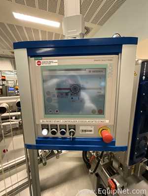 Herma BM045 Glass Bottle Labeller with Domino DPX1000 Printer - Syrup Line 2