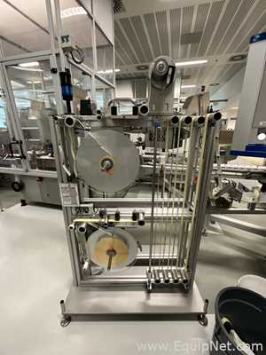 Herma BM045 Glass Bottle Labeller with Domino DPX1000 Printer - Syrup Line 2