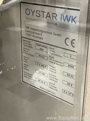 IWK Verpackungstechnik GmbH OYSTAR CARTOPAC SC5 Horizontal Cartoner - Syrup Line 2