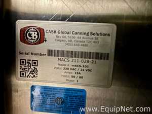 Llenadora Cask Global Canning Solutions mACS-100