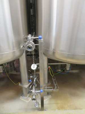Fastpol 1800 Liter Stainless Steel Atex Rated Mixer With Top Mounted Agitator