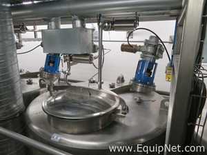 Fastpol 1800 Liter Stainless Steel Atex Rated Mixer With Top Mounted Agitator