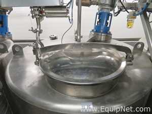 Fastpol 1800 Liter Stainless Steel Atex Rated Mixer With Top Mounted Agitator