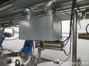 Fastpol 1800 Liter Stainless Steel Atex Rated Mixer With Top Mounted Agitator