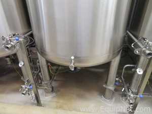 Fastpol 1800 Liter Stainless Steel Atex Rated Mixer With Top Mounted Agitator
