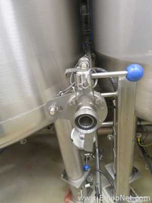 Fastpol 1800 Liter Stainless Steel Atex Rated Mixer With Top Mounted Agitator