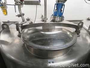 Fastpol 1800 Liter Stainless Steel Atex Rated Mixer With Top Mounted Agitator