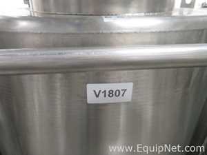 Fastpol 1800 Liter Stainless Steel Atex Rated Mixer With Top Mounted Agitator