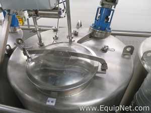 Fastpol 1800 Liter Stainless Steel Atex Rated Mixer With Top Mounted Agitator